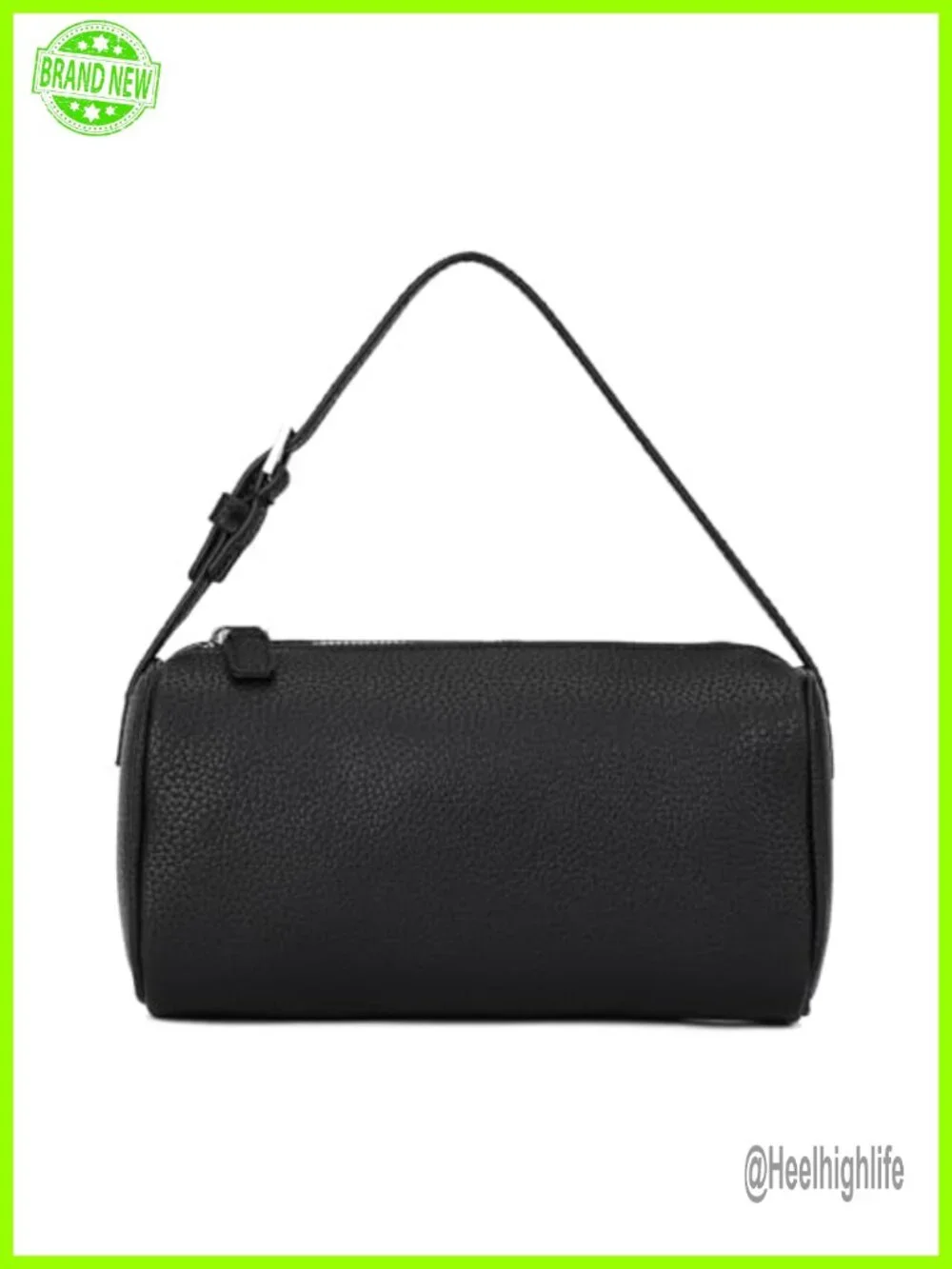 PU Leather Hobo Crossbody Bag Small Casual Barrel Purse
